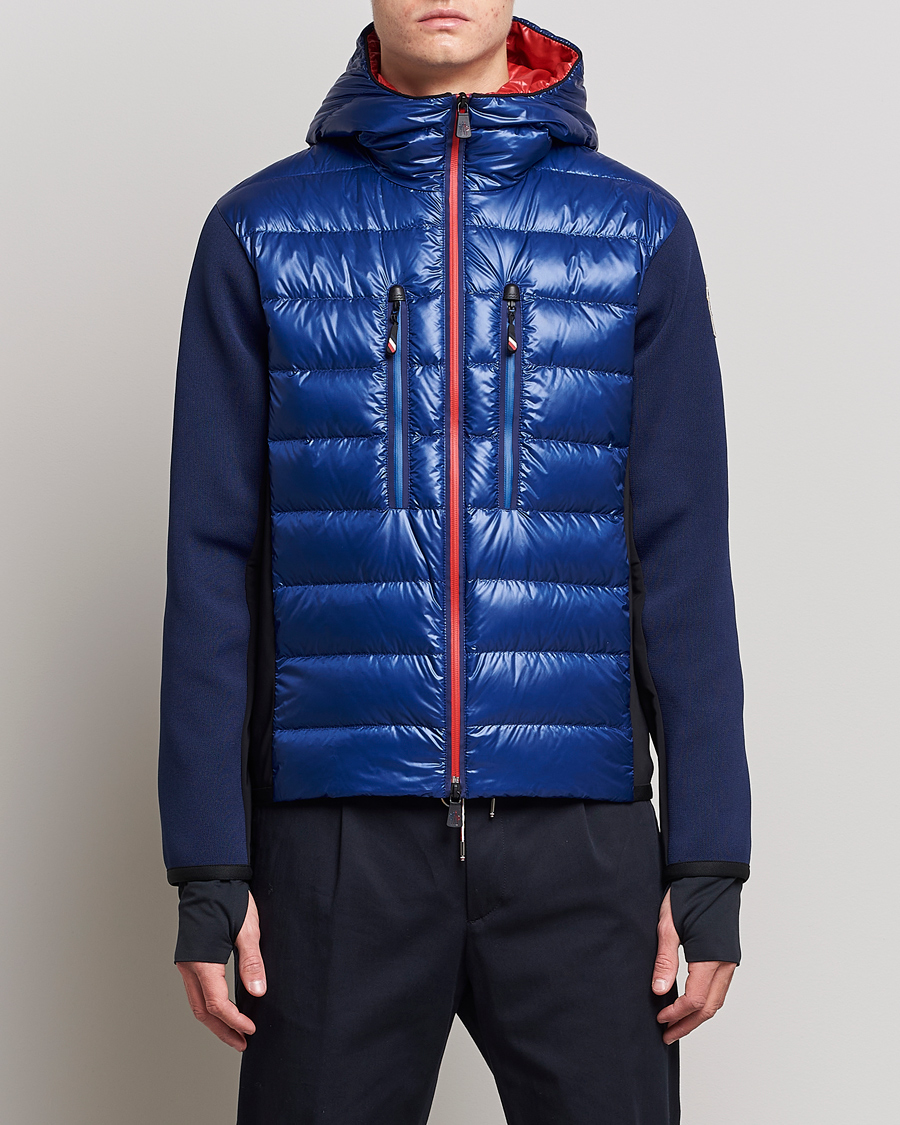Herre | Jakker | Moncler Grenoble | Technical Hybrid Jacket Electric Blue