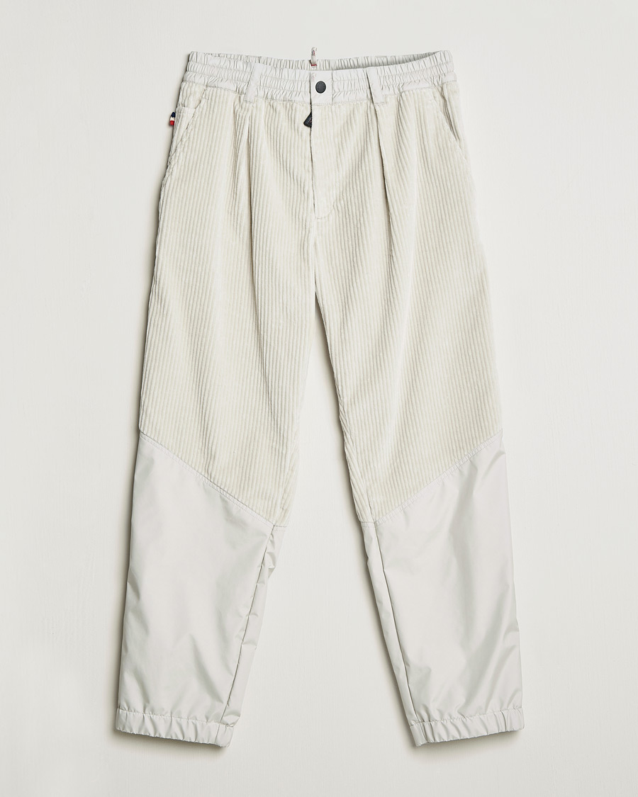 Herre |  | Moncler Grenoble | Stretch Corduroy Pants Off White