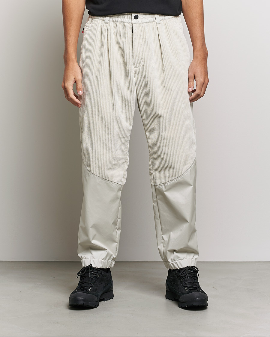 Herre | Sport | Moncler Grenoble | Stretch Corduroy Pants Off White