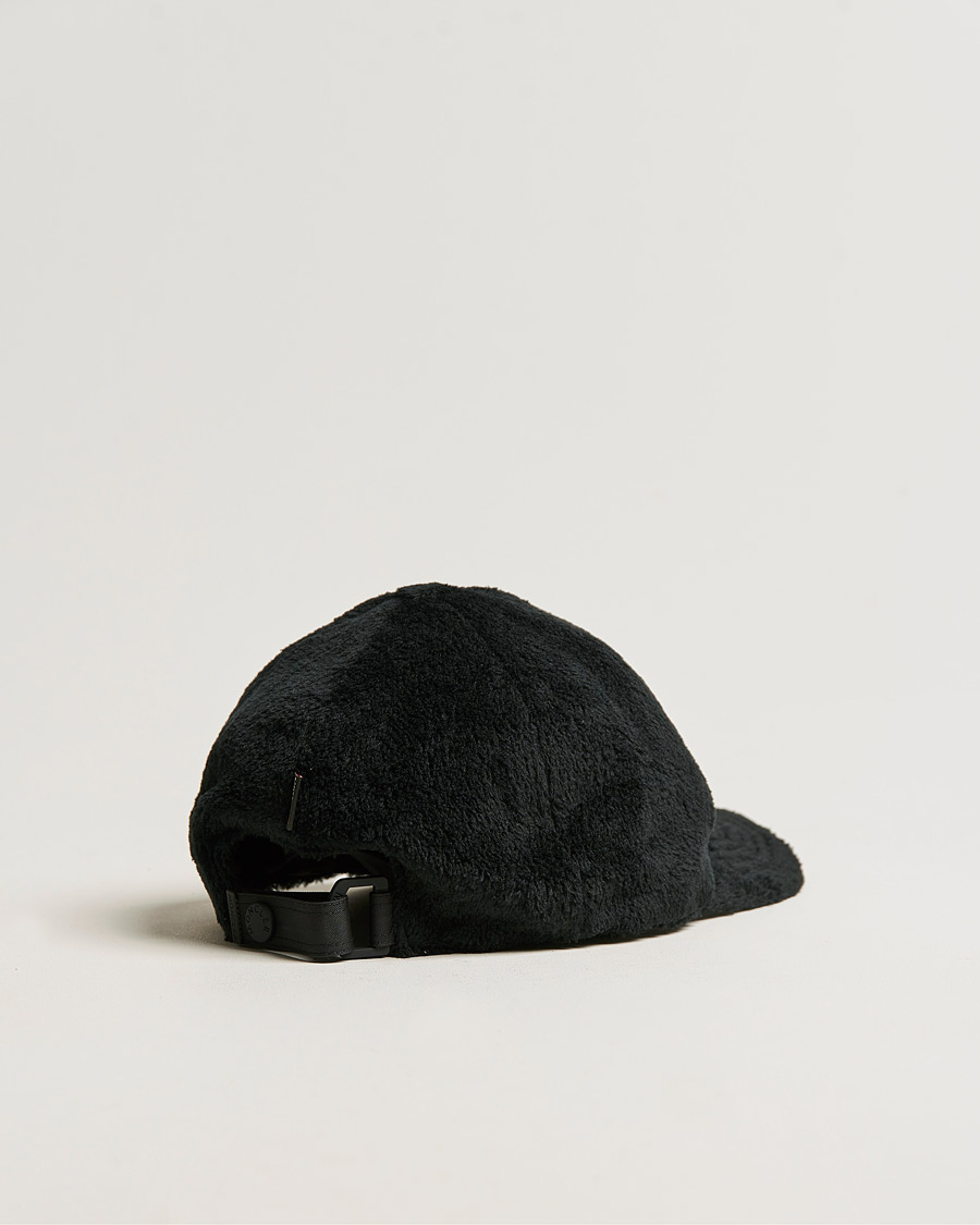 Herre | Moncler Grenoble Fleece Baseball Cap Black | Moncler Grenoble | Fleece Baseball Cap Black
