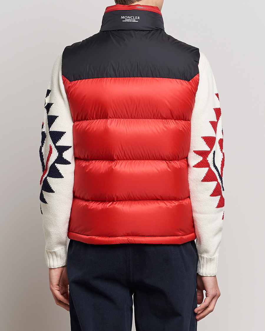 Herre | Jakker | Moncler | Ophrys Down Vest Black/Red