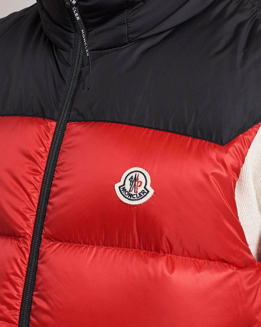 Herre | Jakker | Moncler | Ophrys Down Vest Black/Red