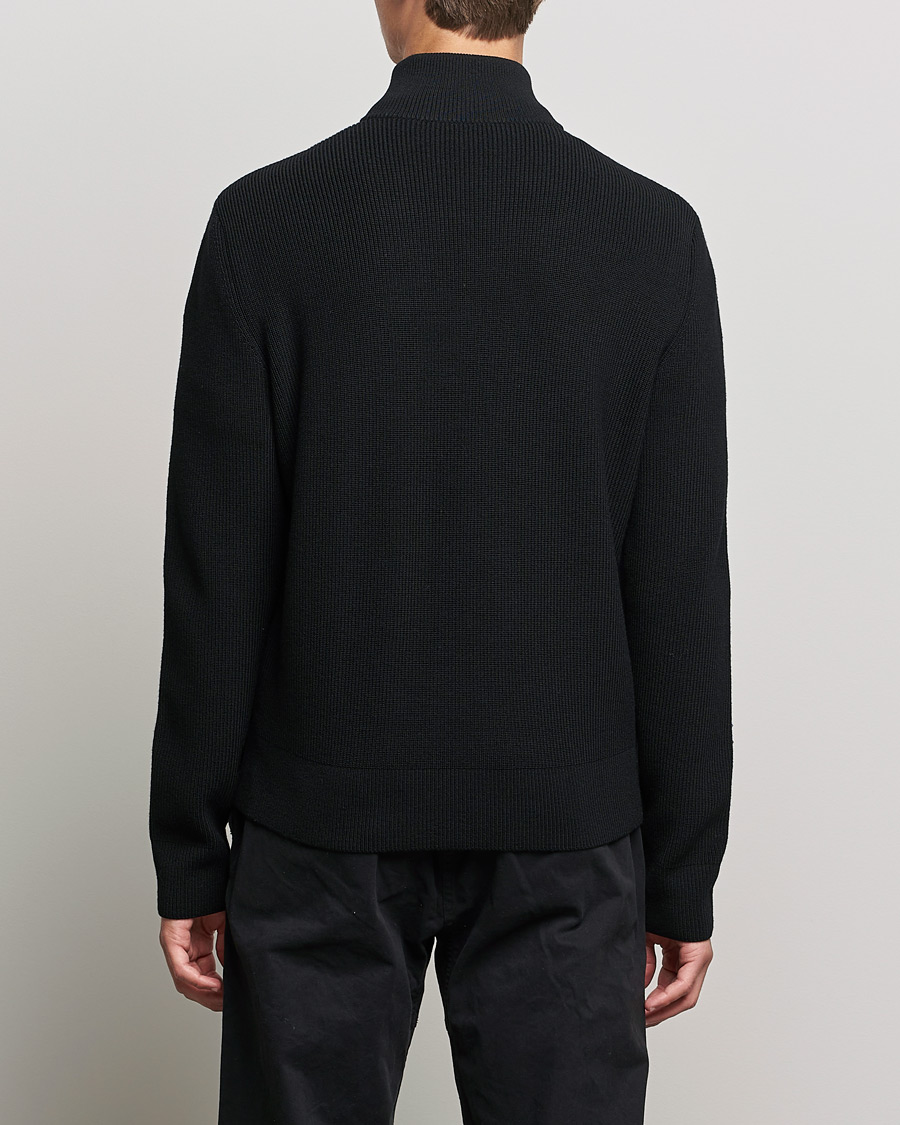 Herre | Gensere | Moncler | Zip Down Cardigan Black