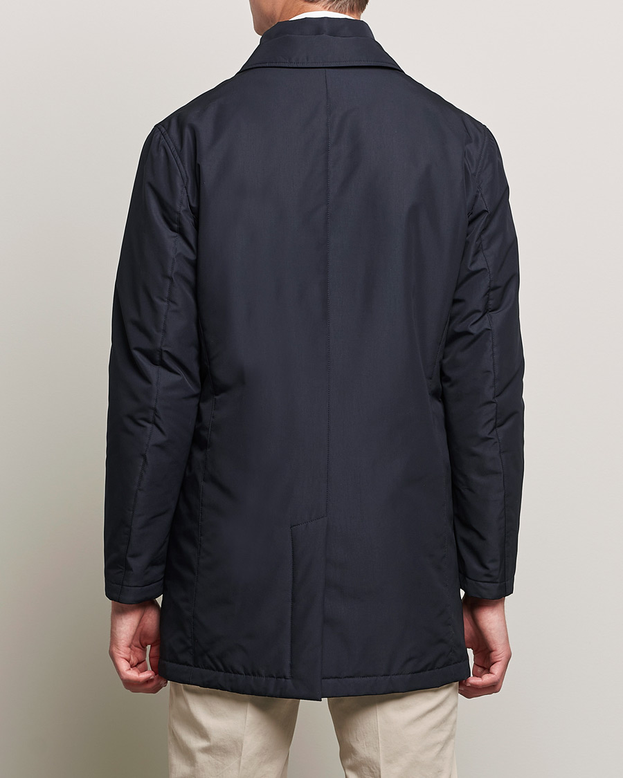 Herre | Jakker | Canali | Rain Protection Car Coat Navy