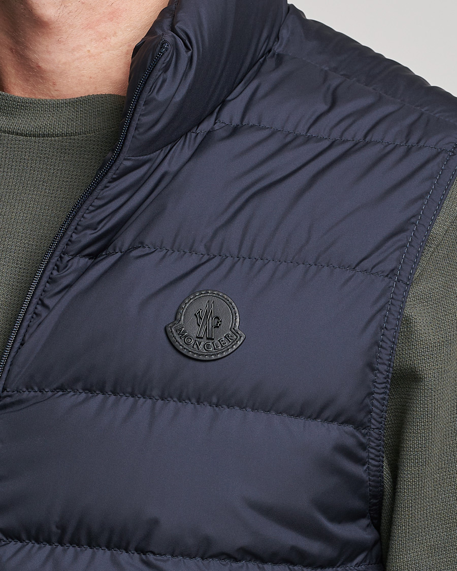 Herre | Jakker | Moncler | Treompan Down Gilet Navy