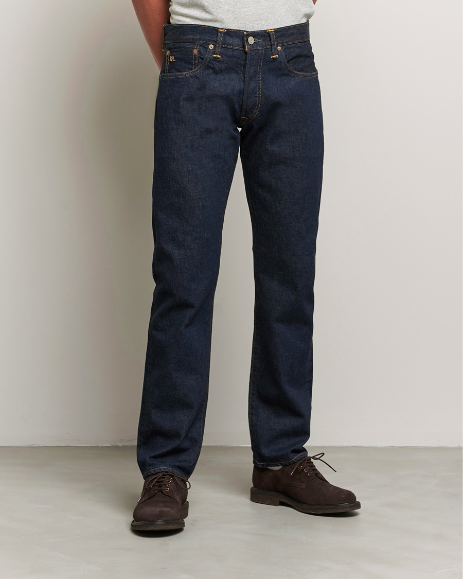 Herre | Jeans | RRL | Slow Straight 5-Pocket Denim Once Washed