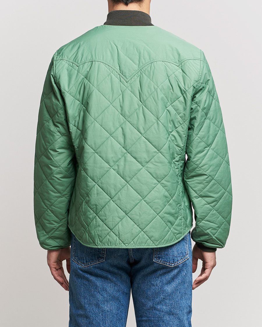 Herre | Jakker | RRL | Helston Quilted Jacket Vintage Turquoise