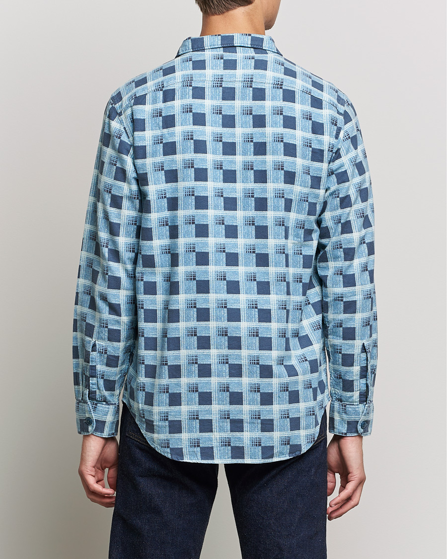 Herre | Skjorter | RRL | Universal Camp Shirt Blue Check