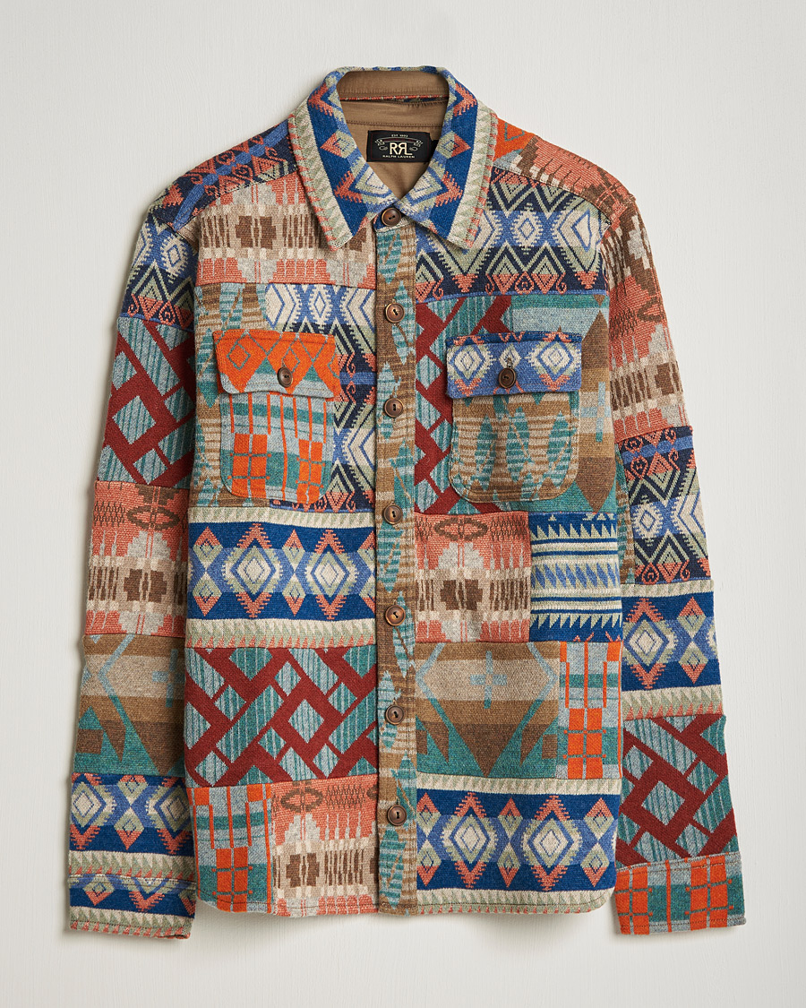 Herre | Skjorter | RRL | Limited Edition Patchwork Shirt Multi