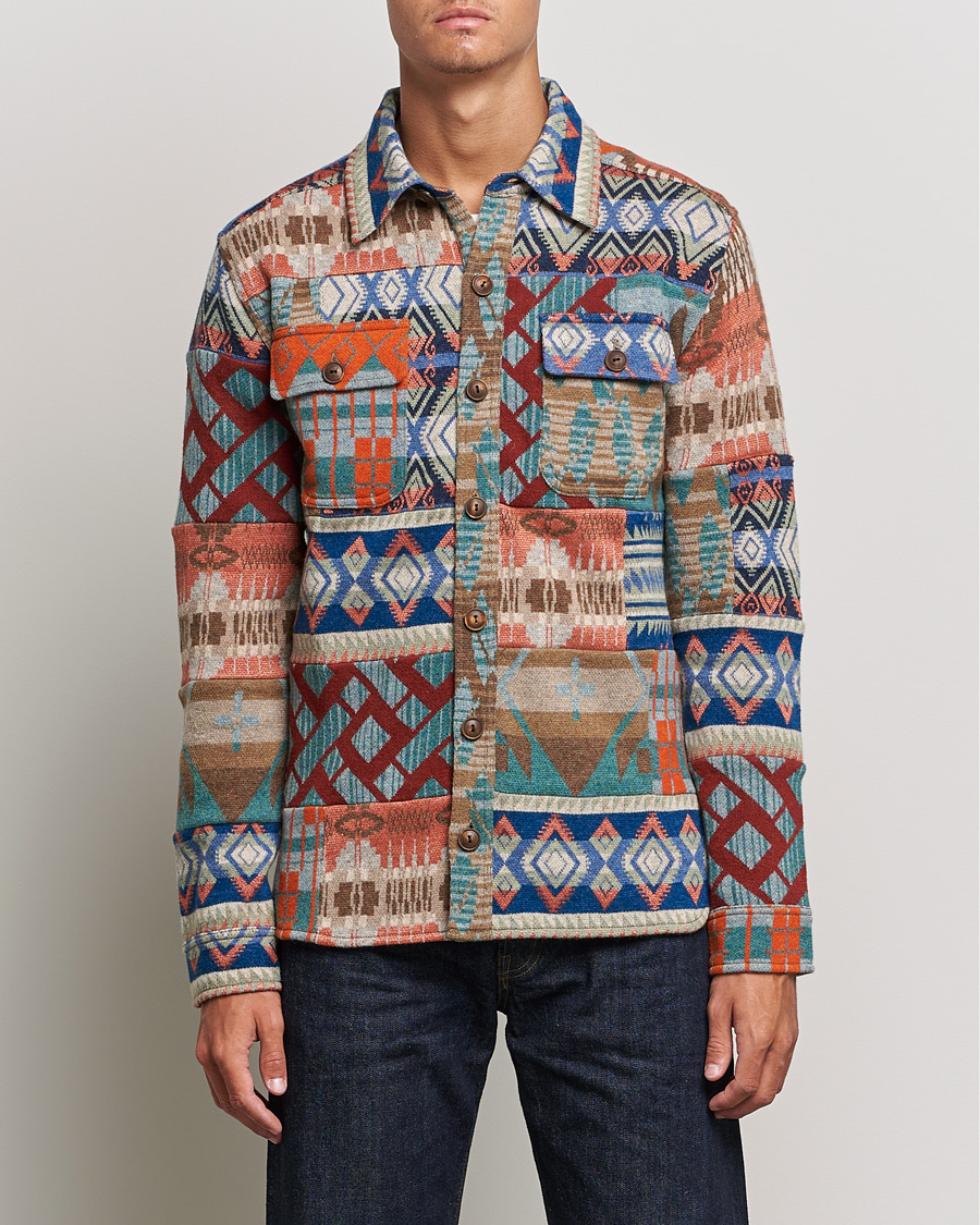Herre | Skjorter | RRL | Limited Edition Patchwork Shirt Multi