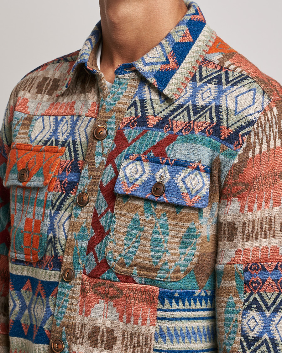 Herre | Skjorter | RRL | Limited Edition Patchwork Shirt Multi