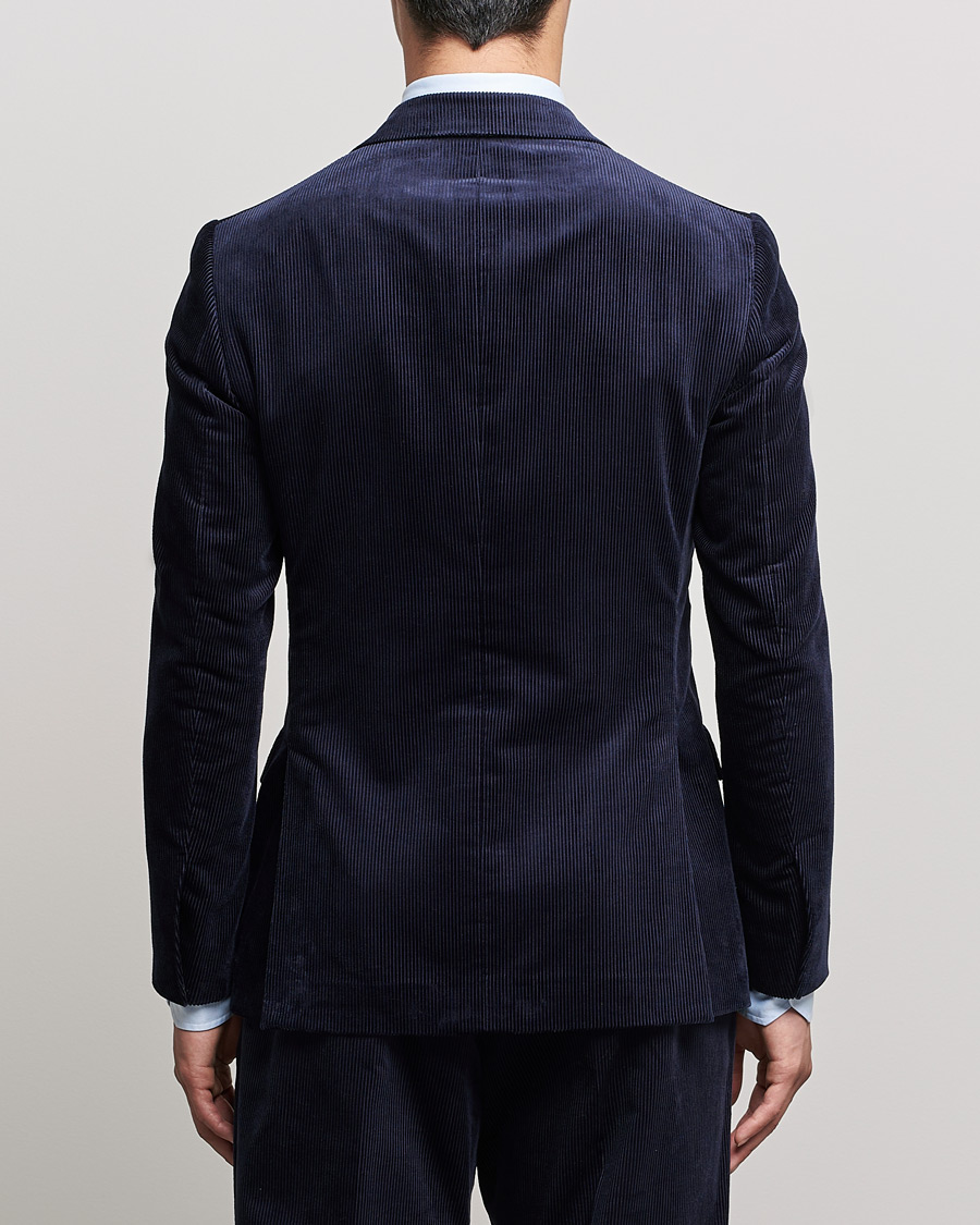 Herre | Dressjakker | Ralph Lauren Purple Label | Wale Corduroy Blazer Chairman Navy
