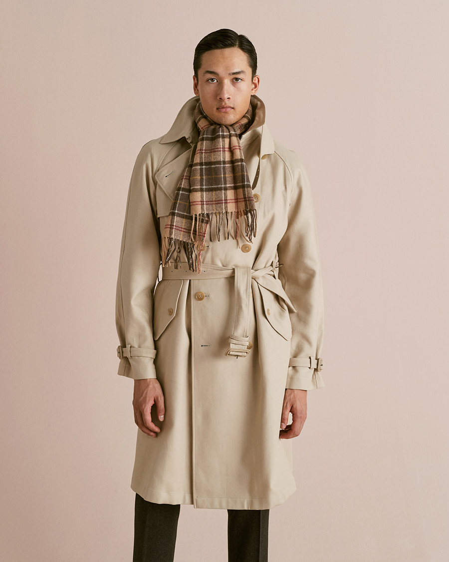 Herre | Jakker | Ralph Lauren Purple Label | Classic Trench Coat Khaki Stone