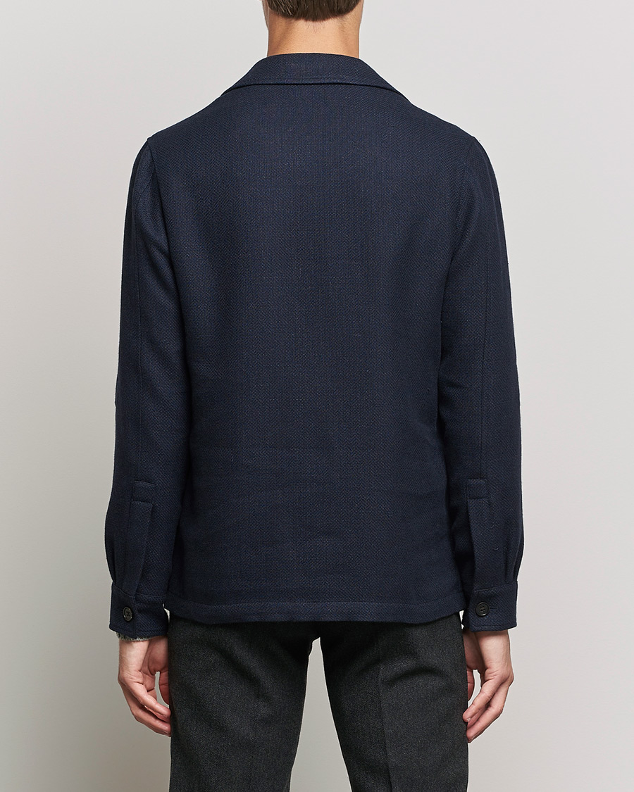 Herre | Jakker | Ralph Lauren Purple Label | Snowden Tweed Field Jacket Navy