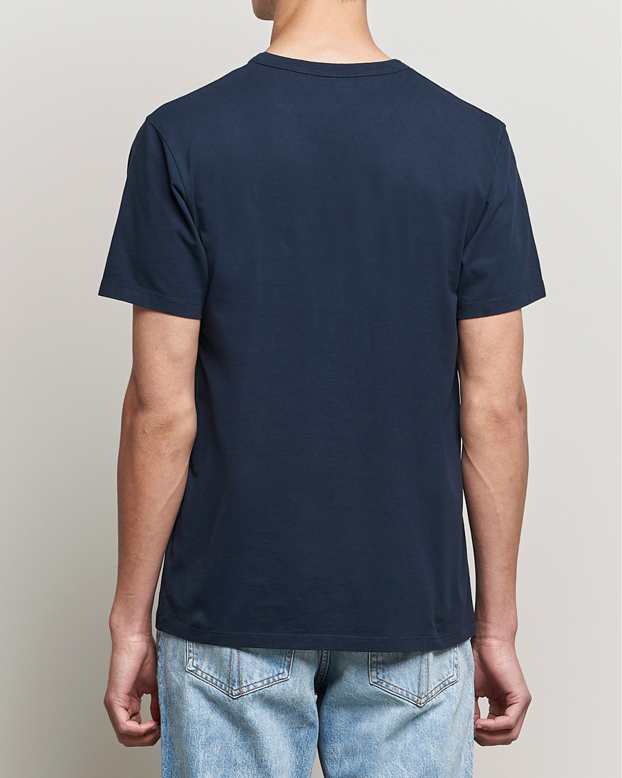 Herre | T-Shirts | Maison Kitsuné | Parisien Tee Navy