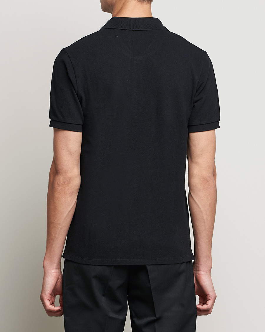 Herre | Pikéer | Maison Kitsuné | Fox Head Polo Black