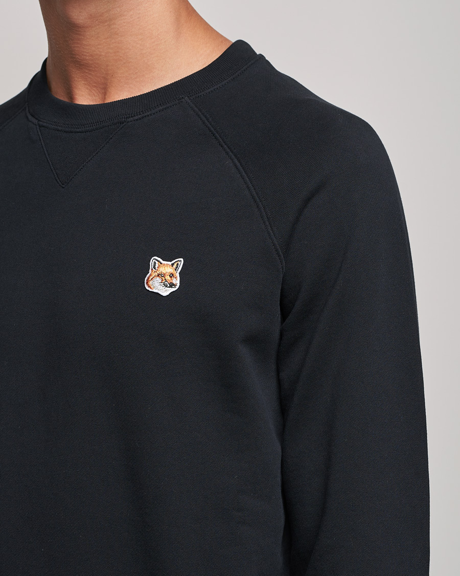 Herre | Gensere | Maison Kitsuné | Fox Head Sweatshirt Black