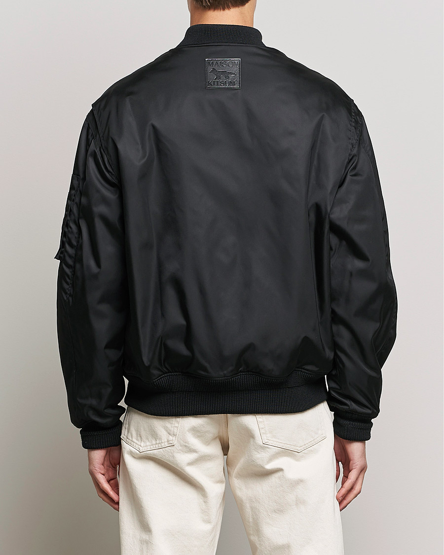 Herre | Jakker | Maison Kitsuné | Bomber Jacket Black