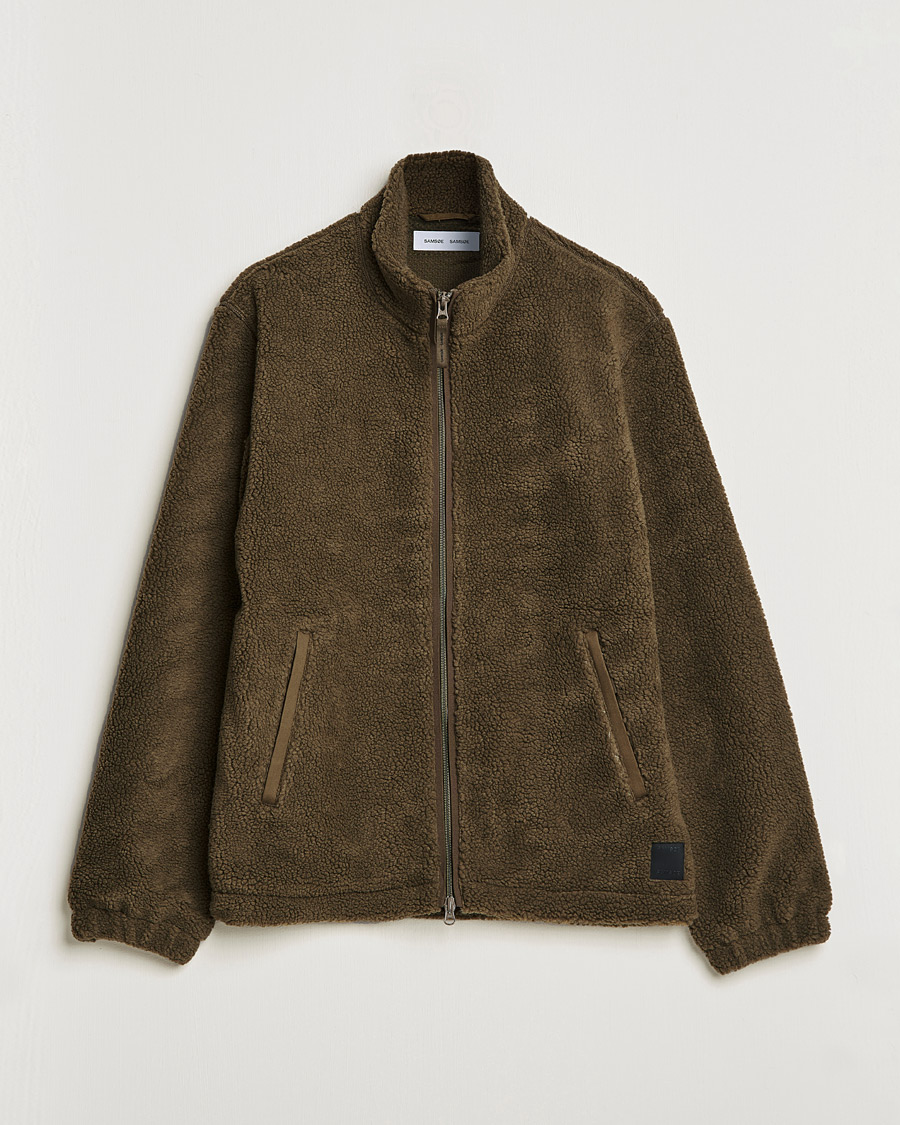 Herre | Gensere | Samsøe Samsøe | Samsøe & Samsøe Rune Fleece Dark Olive