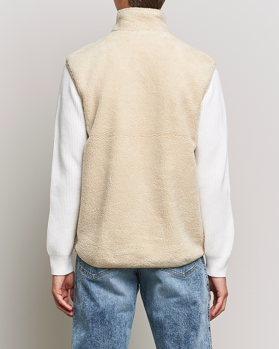 Herre | Gensere | Samsøe Samsøe | Samsøe & Samsøe Rune Fleece Vest Brown Rice