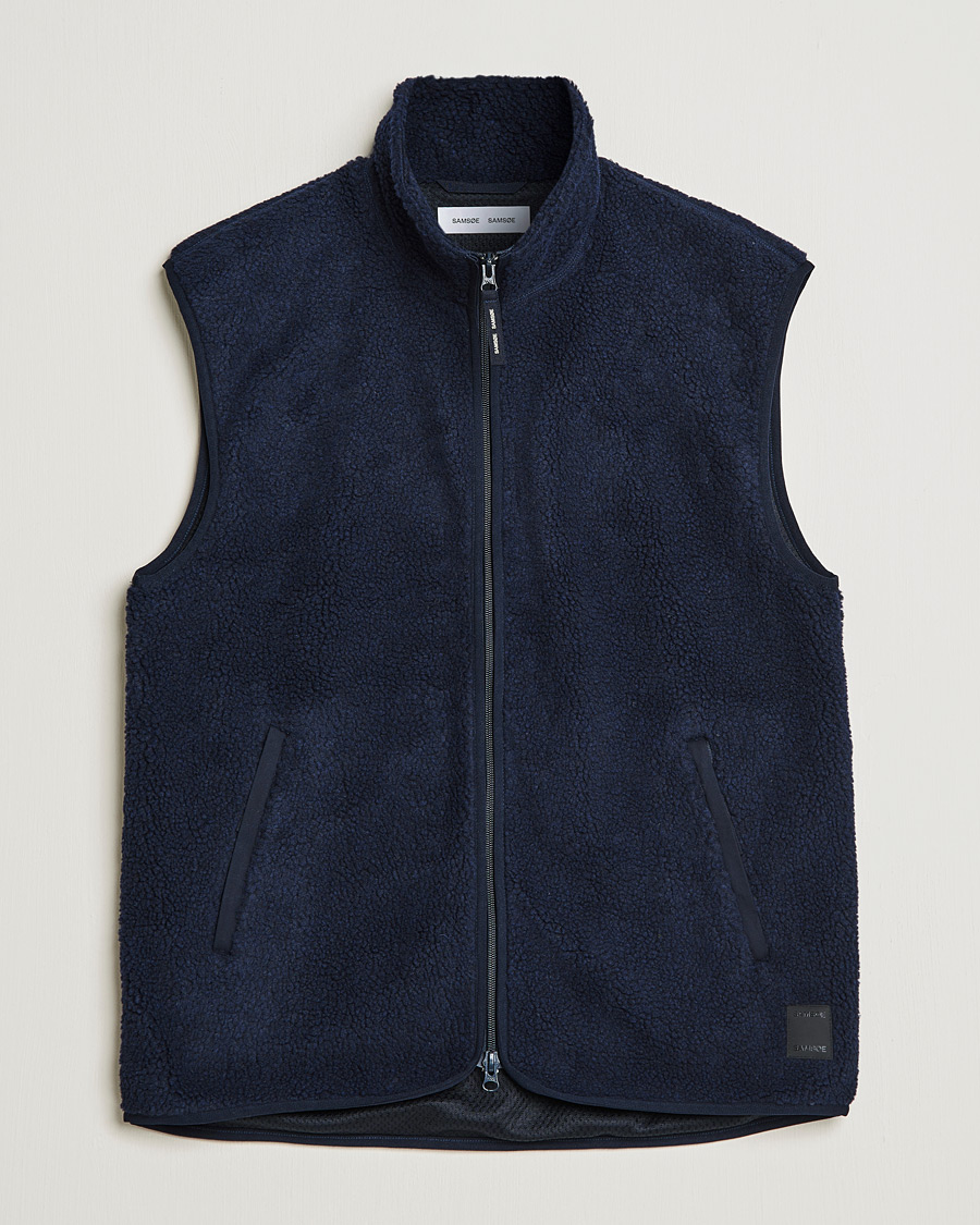 Herre | Gensere | Samsøe Samsøe | Samsøe & Samsøe Rune Fleece Vest Salute