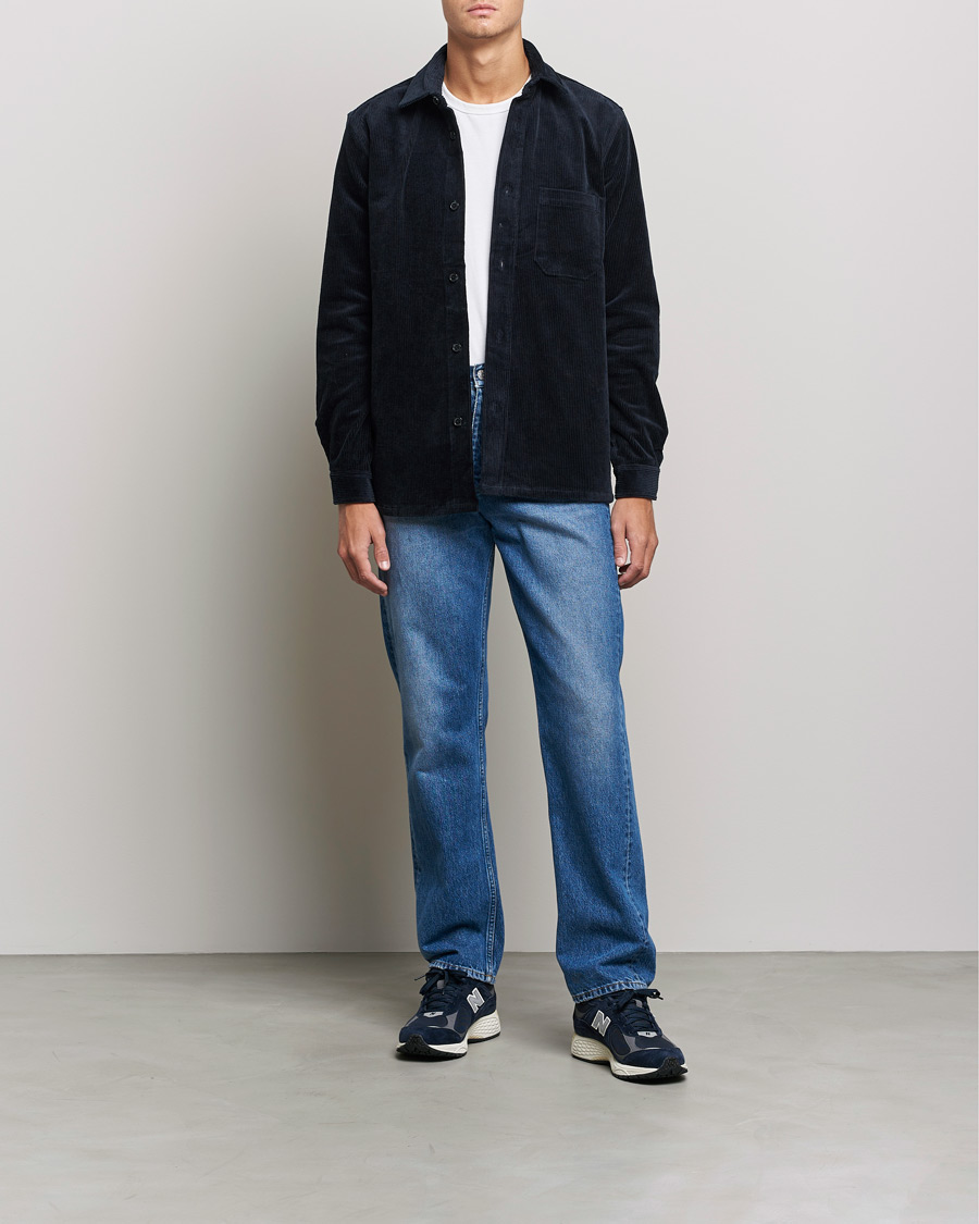Herre | Skjorter | Samsøe Samsøe | Samsøe & Samsøe Waltones Corduroy Overshirt Salute