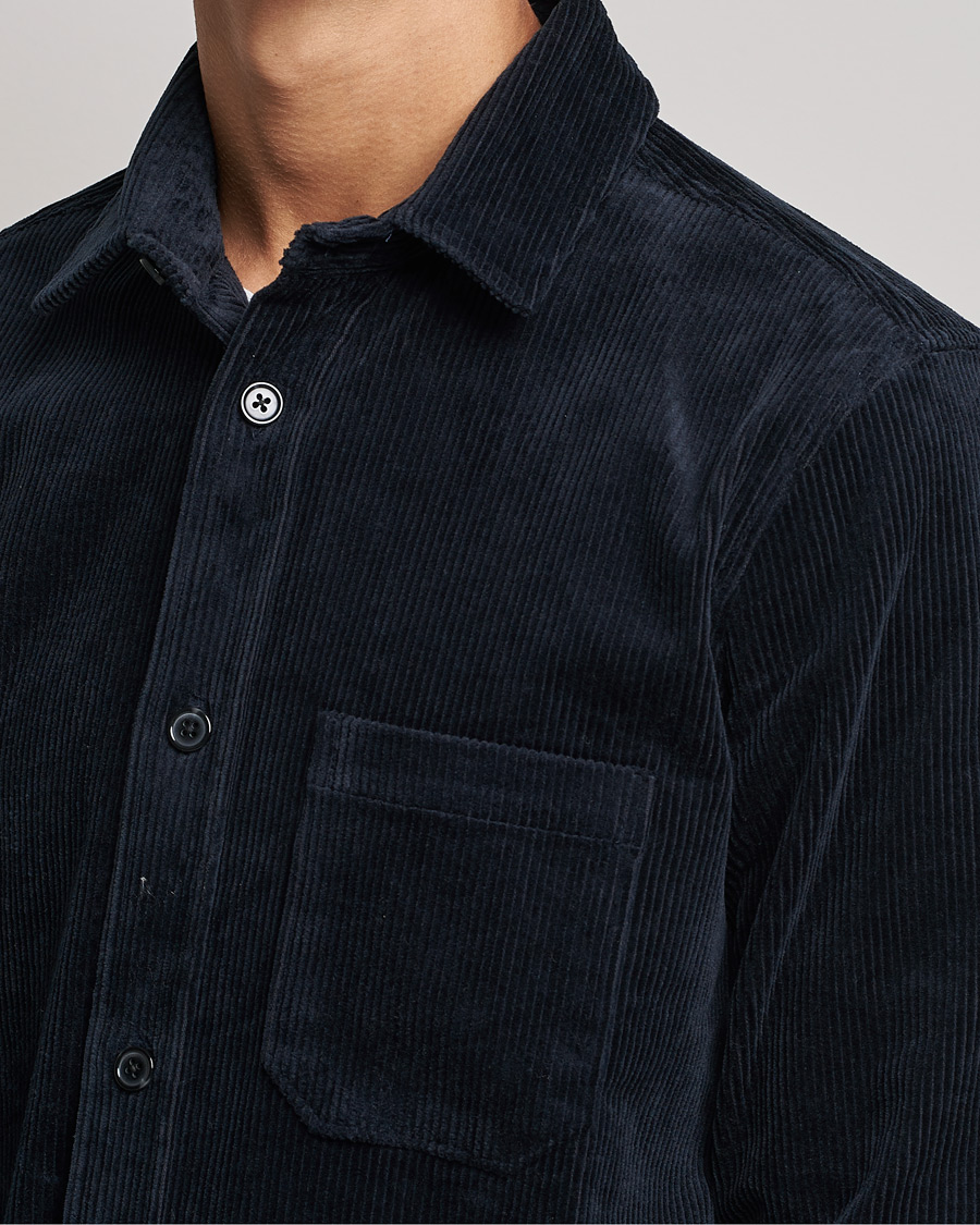 Herre | Skjorter | Samsøe Samsøe | Samsøe & Samsøe Waltones Corduroy Overshirt Salute