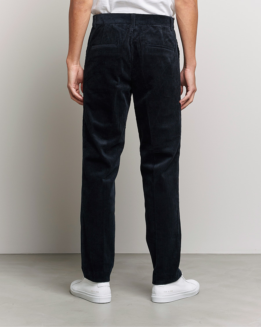 Herre | Bukser | Samsøe Samsøe | Fleix Corduroy Trousers Salute Navy