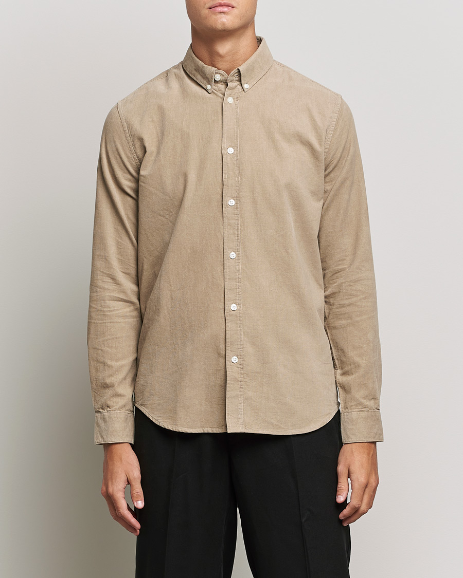 Herre | Skjorter | Samsøe Samsøe | Samsøe & Samsøe Liam Organic Cotton Shirt Winter Twig
