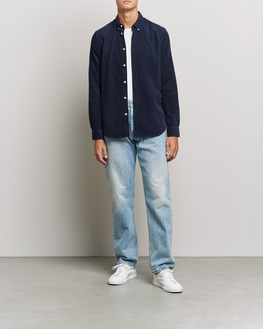 Herre | Skjorter | Samsøe Samsøe | Samsøe & Samsøe Liam Organic Cotton Shirt Salute