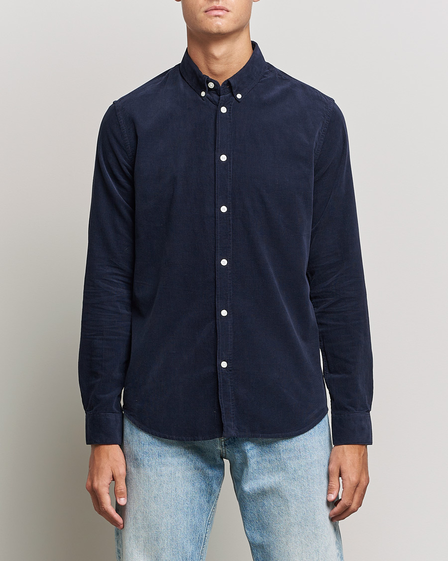 Herre | Skjorter | Samsøe Samsøe | Samsøe & Samsøe Liam Organic Cotton Shirt Salute