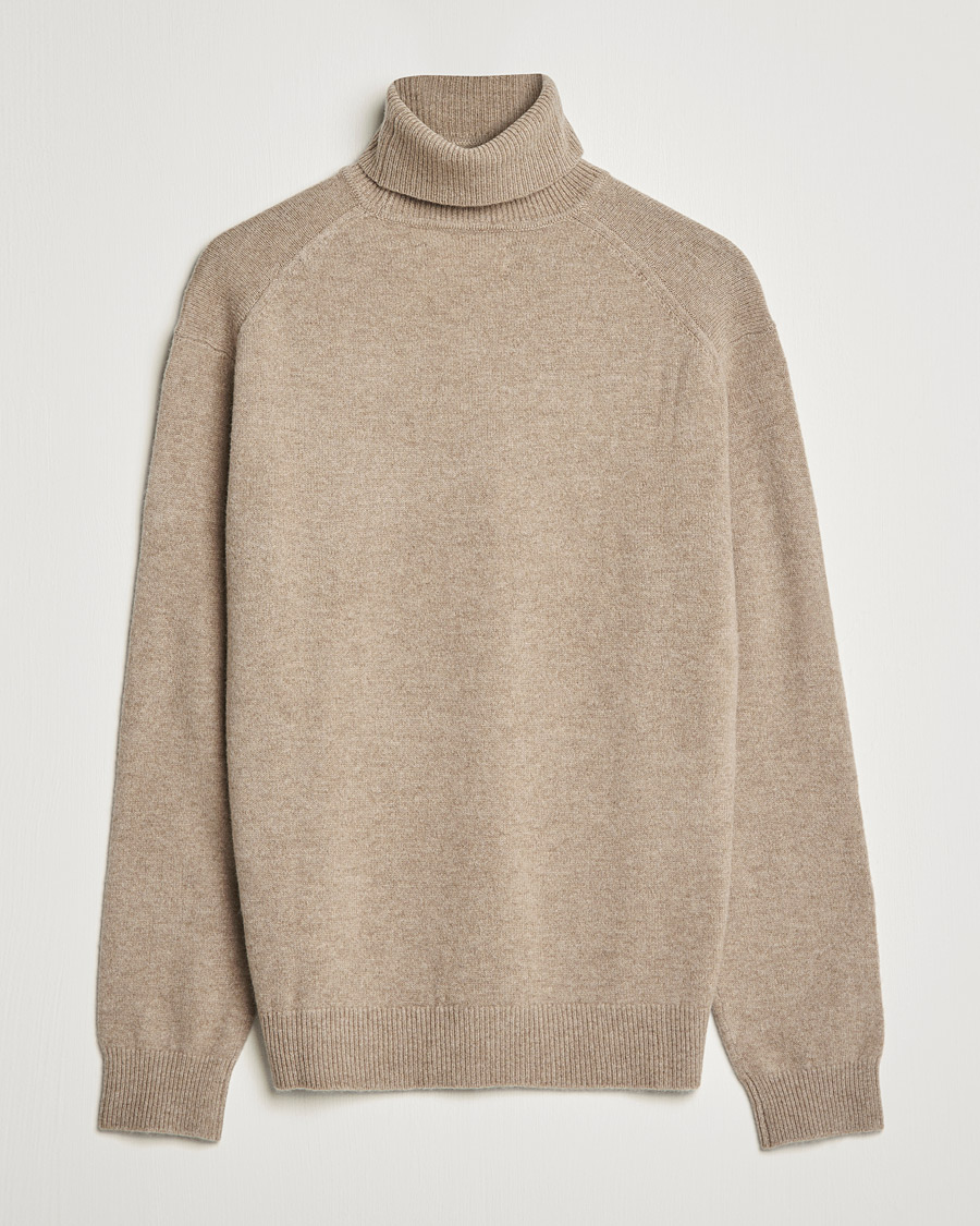 Herre | Gensere | Samsøe Samsøe | Samsøe & Samsøe Viktor Wool Knitted Roll Neck Winter Twig