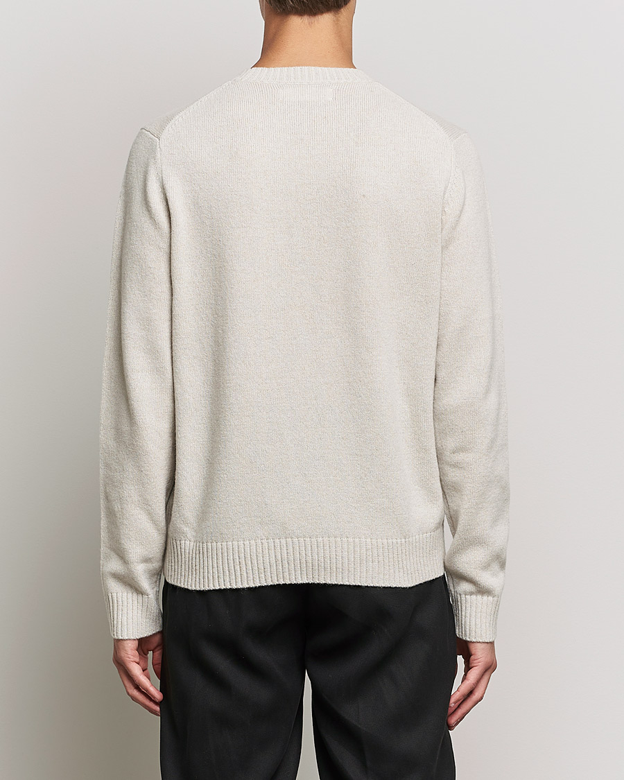 Herre | Gensere | Samsøe Samsøe | Samsøe & Samsøe Syllie Wool Crew Neck Oatmeal