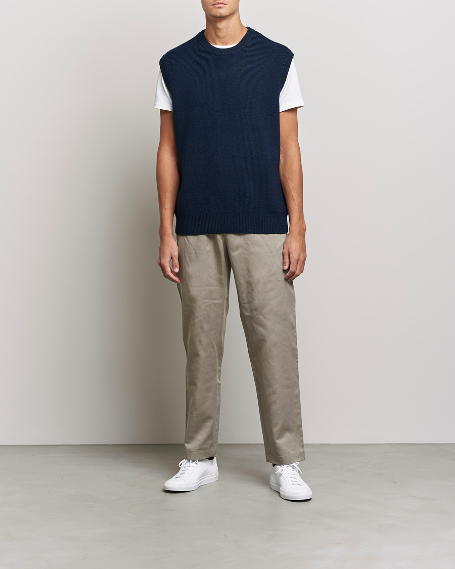 Herre | Gensere | Samsøe Samsøe | Samsøe & Samsøe Jack Wool Knitted Vest Salute