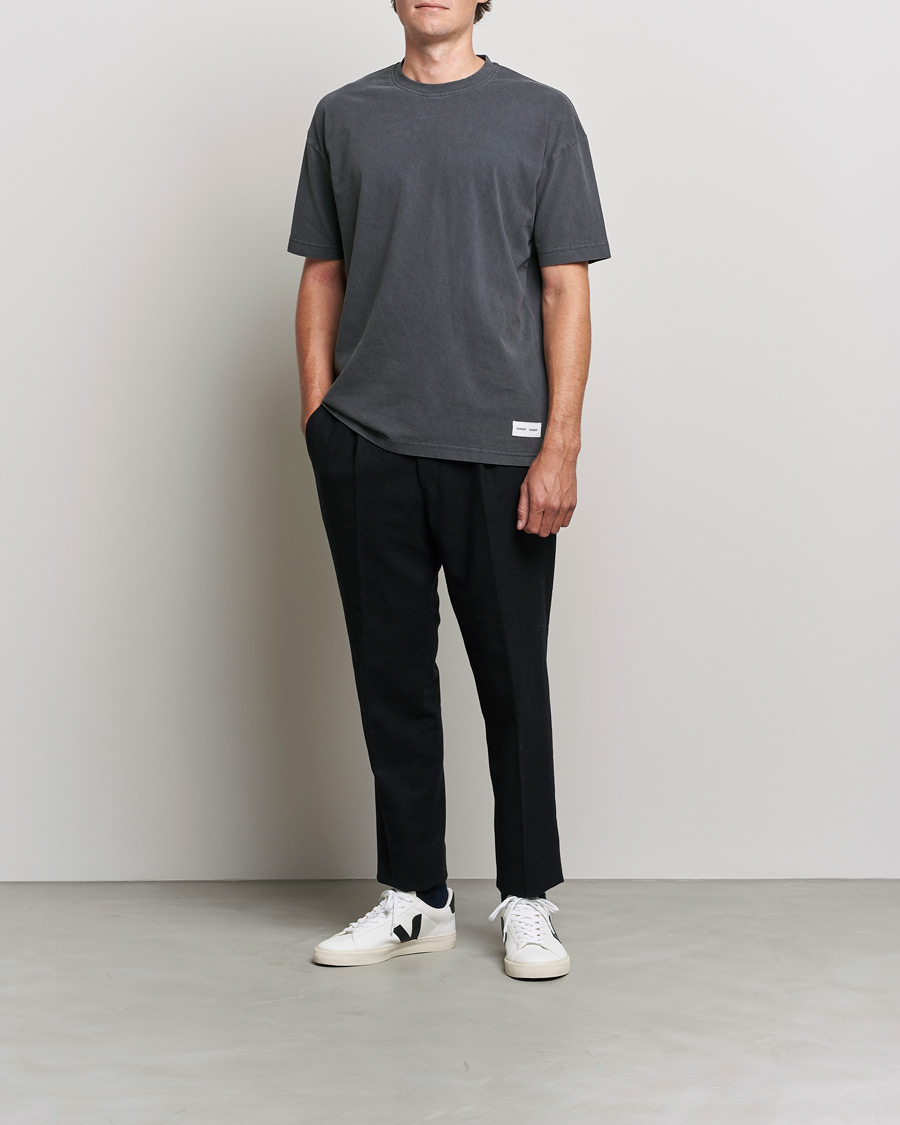 Herre |  | Samsøe & Samsøe | Pigment Organic Cotton T-Shirt Black