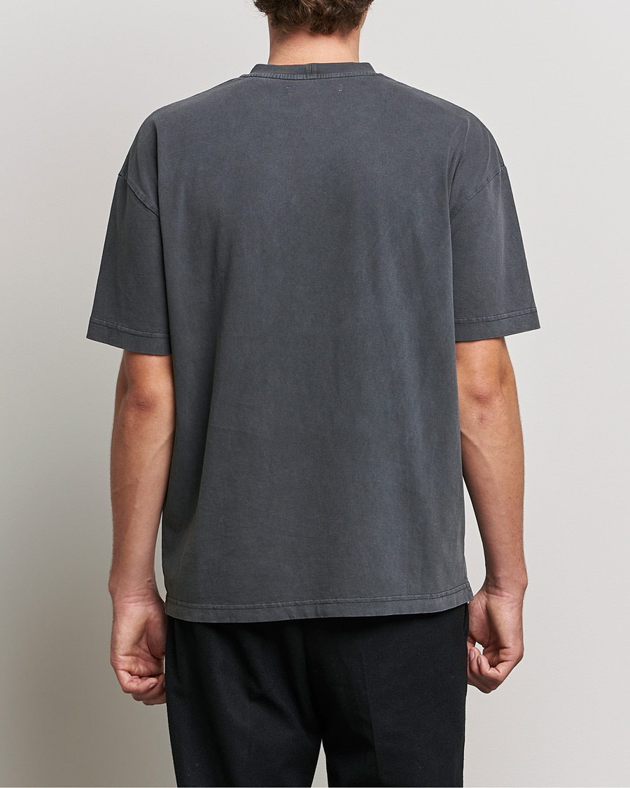 Herre | T-Shirts | Samsøe Samsøe | Samsøe & Samsøe Pigment Organic Cotton T-Shirt Black