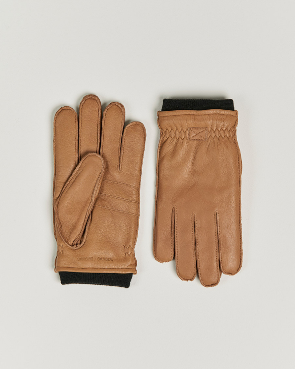 Herre | Samsøe & Samsøe Kye Gloves Brown Sugar | Samsøe Samsøe | Samsøe & Samsøe Kye Gloves Brown Sugar