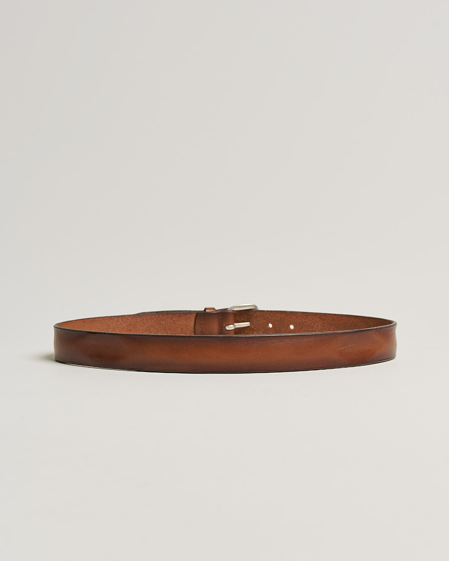 Herre | Orciani | Orciani | Vachetta Belt 3,5 cm Cognac