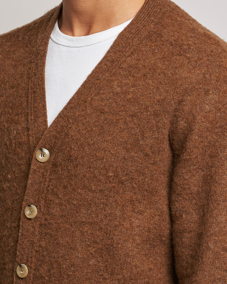 Herre | Gensere | Howlin' | Brushed Wool Cardigan Nuts