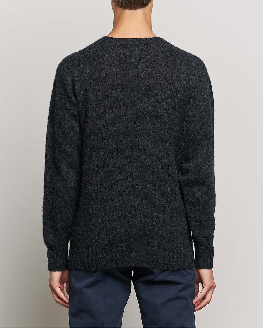 Herre | Gensere | Howlin' | Brushed Wool Sweater Charcoal