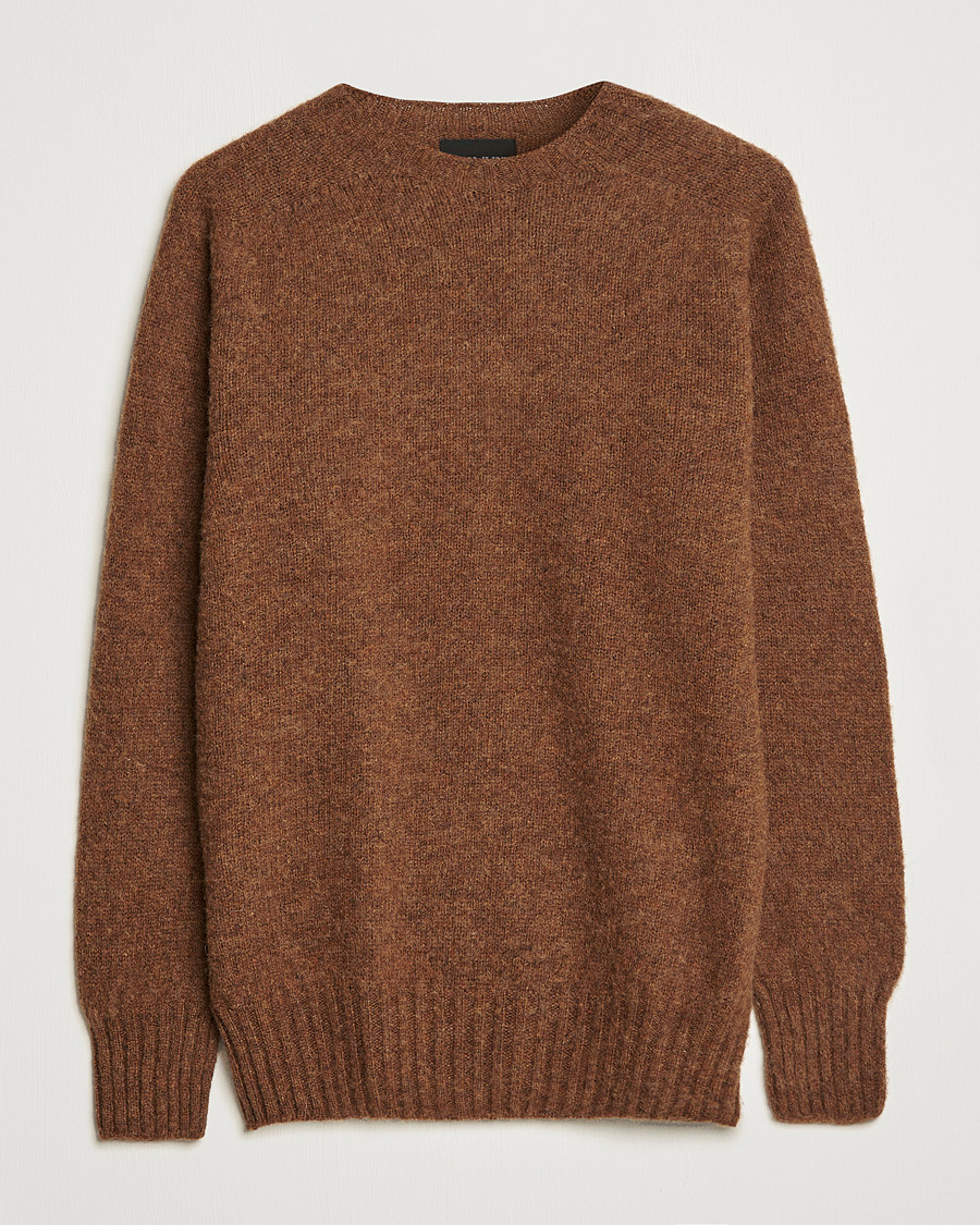 Herre | Gensere | Howlin' | Brushed Wool Sweater Nuts