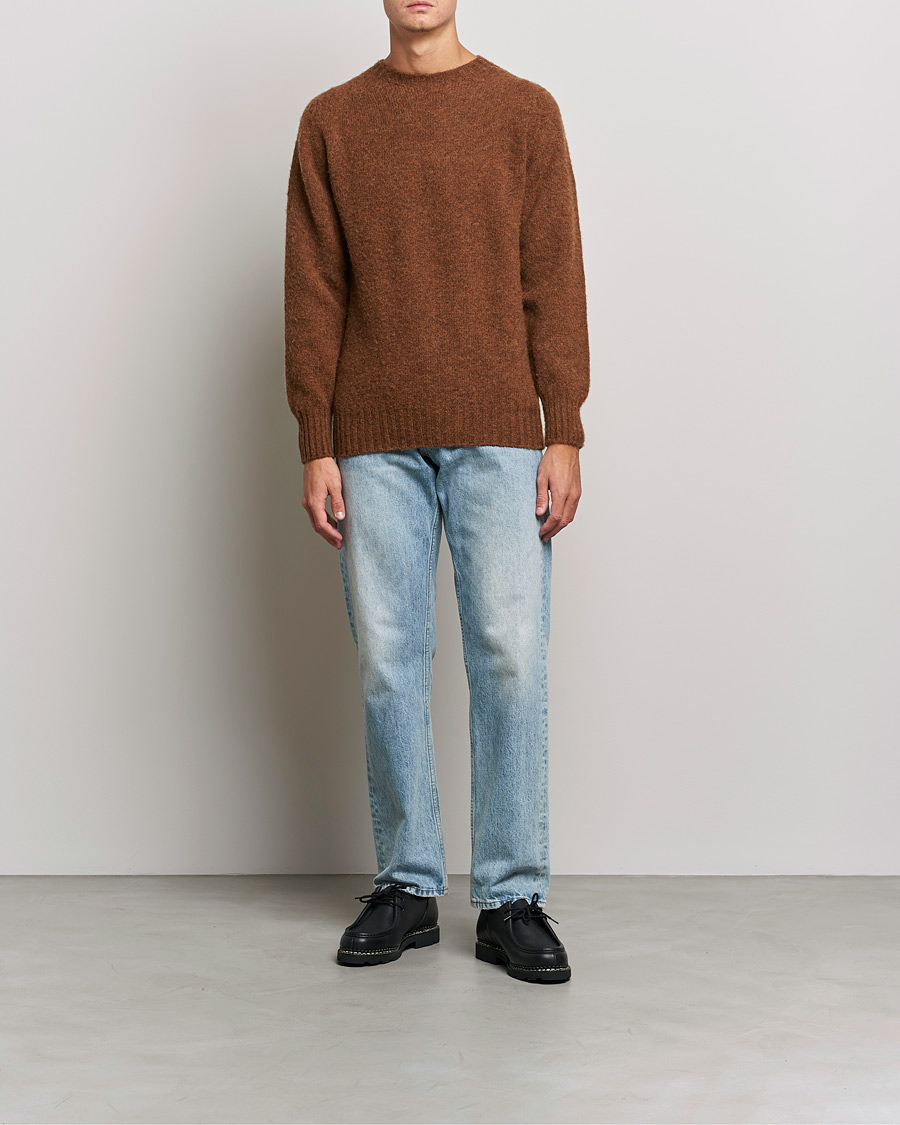 Herre | Gensere | Howlin' | Brushed Wool Sweater Nuts