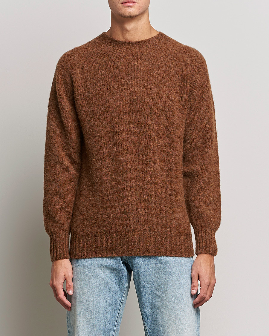Herre | Gensere | Howlin' | Brushed Wool Sweater Nuts