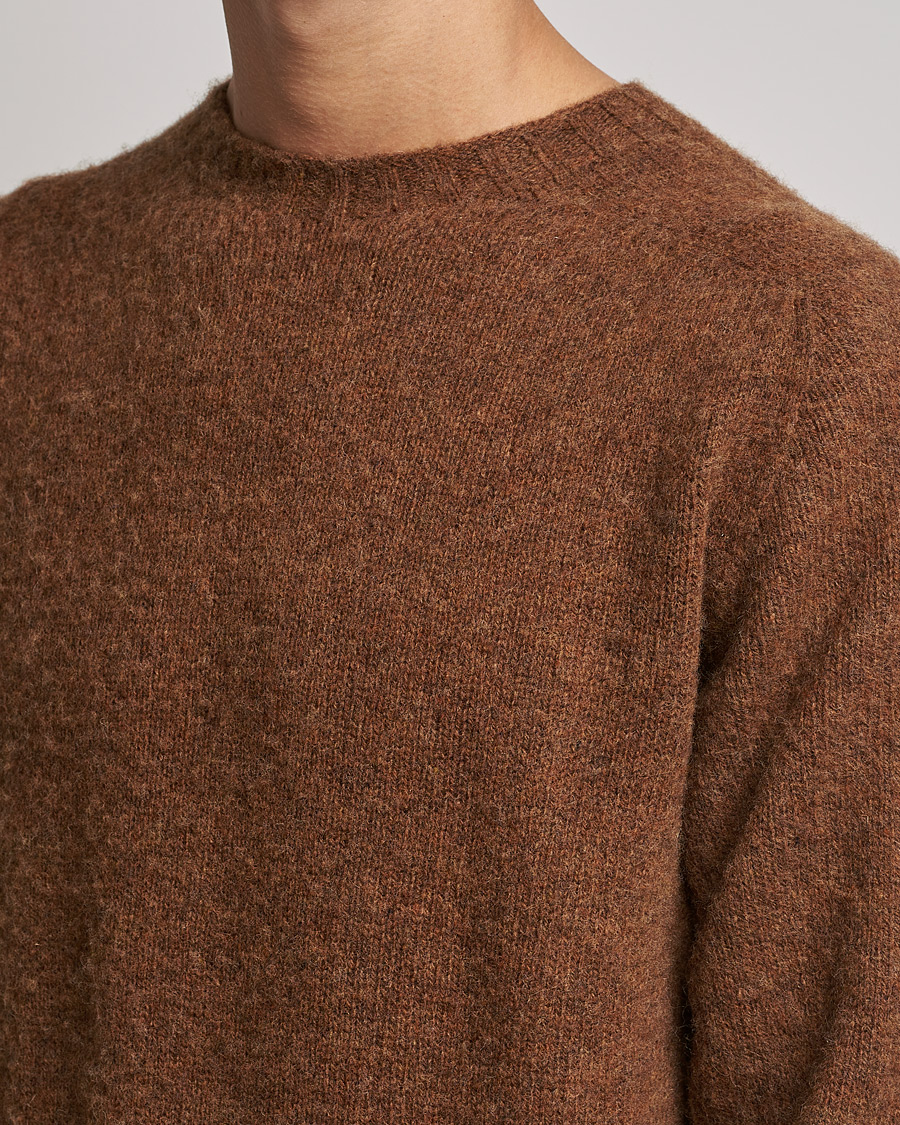 Herre | Gensere | Howlin' | Brushed Wool Sweater Nuts