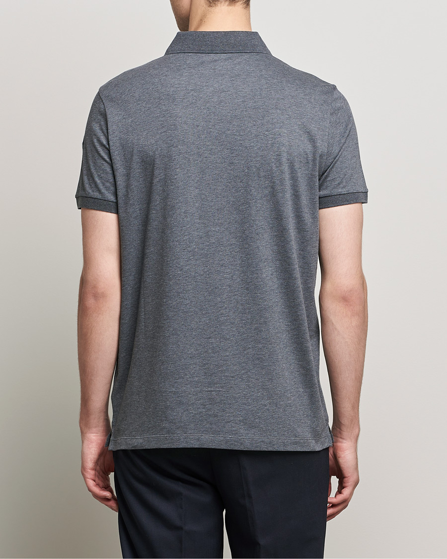 Herre | Pikéer | Moncler | Tricolore Rib Polo Black
