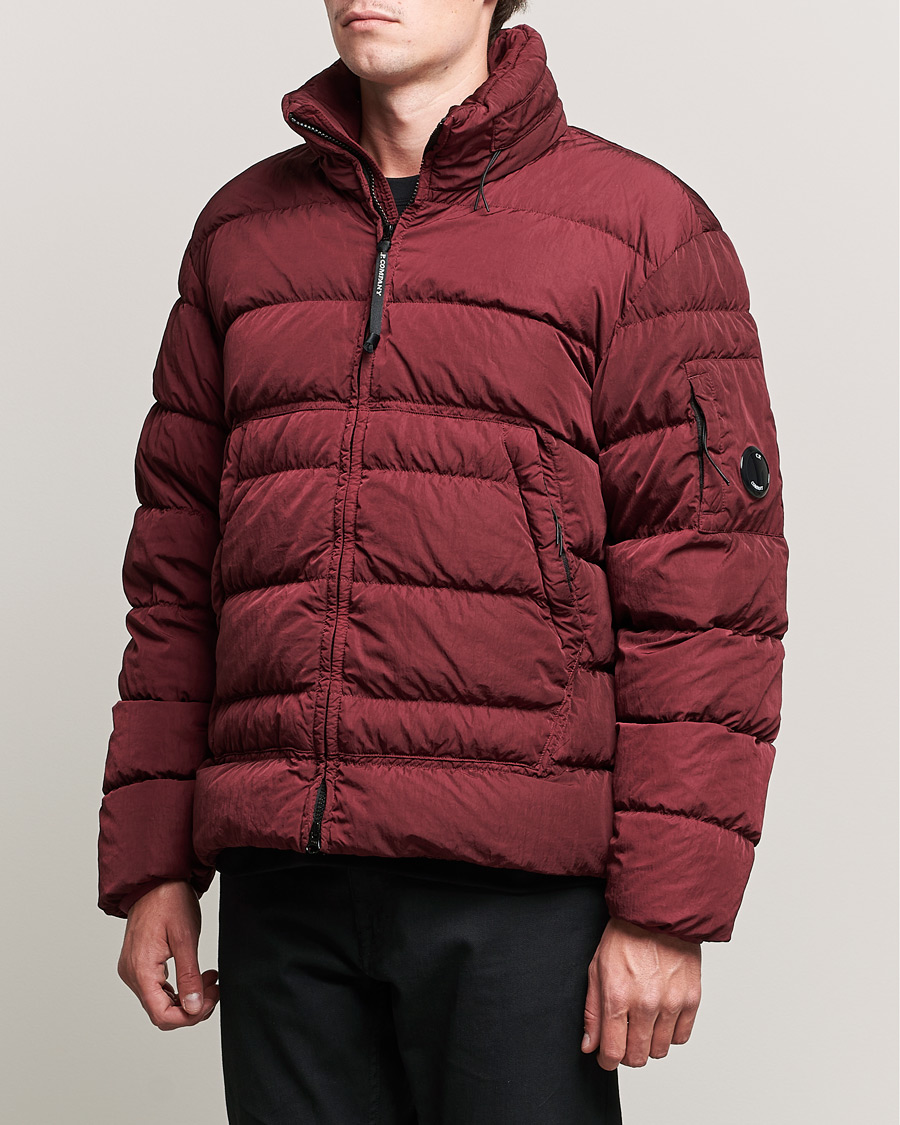 Herre | Jakker | C.P. Company | Eco-Chrome R Lightweight Down Jacket Wine