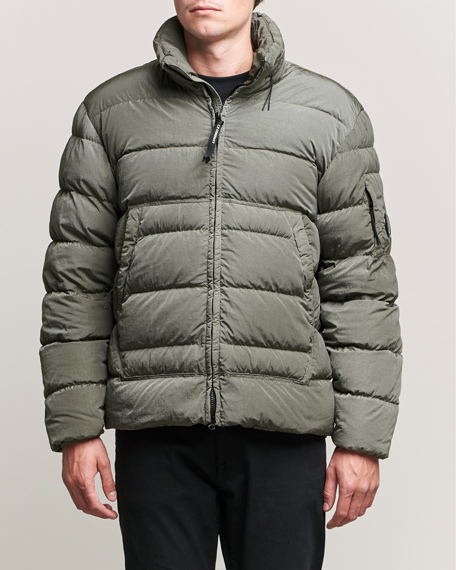 Herre | Jakker | C.P. Company | Eco-Chrome R Lightweight Down Jacket Green