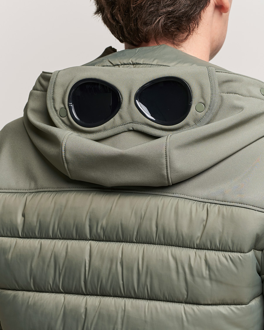 Herre | Jakker | C.P. Company | CP Shell - R Mixed Goggle Jacket Green