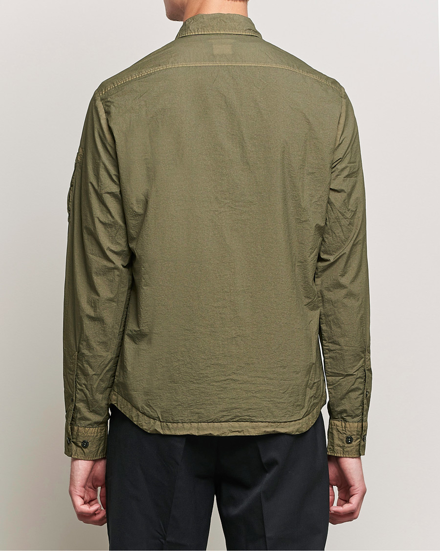 Herre | Skjorter | C.P. Company | Taylon L Zip Overshirt Green