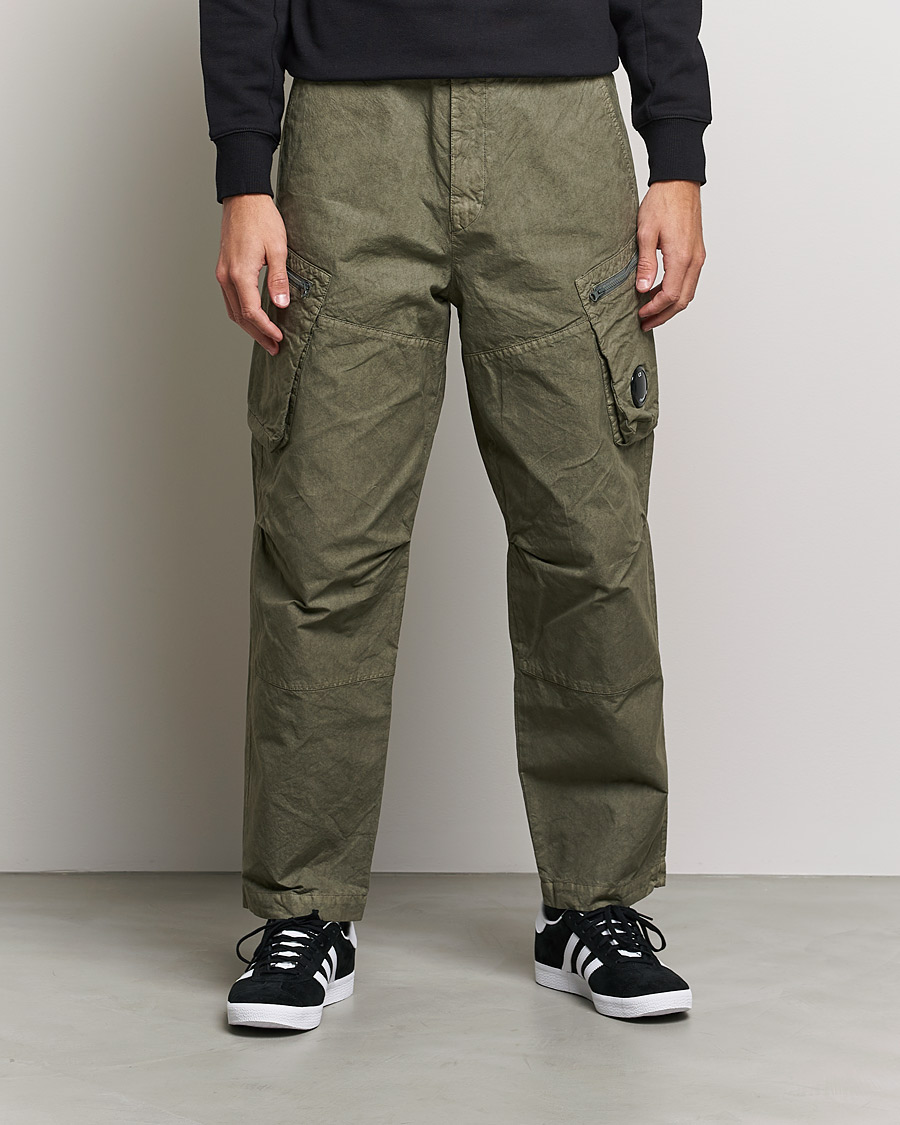 Herre | | C.P. Company | Ba-Tic Loose Fit Cargo Pants Green